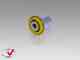 Сайленблок полиуретановый задний переднего рычага VTULKA 706005 - изображение