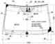 Изображение товара "Стекло лобовое с обогревом щеток в клей TOYOTA RAV4 #CA3# 05- (дд,молдинг) XYG AS30-L-VCPSH LFW/H/X"