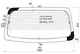 Стекло заднее с обогревом NISSAN VANETTE SK#2 / MAZDA BONGO VAN 99- / MITSUBISHI DELICA VAN 99-11 XYG KC22 RW/H/X - изо Изображение товара "Стекло заднее с обогревом NISSAN VANETTE SK#2 / MAZDA BONGO VAN 99- / MITSUBISHI DELICA VAN 99-11 XYG KC22 RW/H/X"