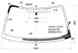 Стекло лобовое с обогревом щеток в клей SUBARU FORESTER 02-07 XYG SG5-02-L LFW/H/X - изображение Изображение товара "Стекло лобовое с обогревом щеток в клей SUBARU FORESTER 02-07 XYG SG5-02-L LFW/H/X"