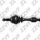 Привод в сборе прав. TOYOTA CAMRY 3.5 LEXUS ES 240350 (06-09) ZZVF TD-8-991 - изображение