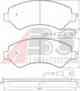 Колодки тормозные дисковые для CITROEN JUMPER / FIAT DUCATO(250,290) / PEUGEOT BOXER A.B.S. 37576 - изображение