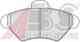 Колодки тормозные дисковые A.B.S. 38600 - изображение