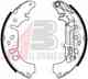 Комплект тормозных колодок для FIAT 500(312), FIORINO(225), LINEA(323), PUNTO(199), QUBO(225) / OPEL ADAM, CORSA A.B.S. 9215 - изображение
