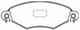 Изображение товара "Колодки тормозные дисковые | перед | ASVA AKD-0178"