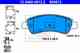 Колодки тормозные дисковые для CITROEN JUMPER / FIAT DUCATO(250,290) / PEUGEOT BOXER ATE 13.0460-4812.2 / 604812 - изображение