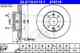 Тормозной диск ATE 419115 / 24.0119-0115.1 - изображение