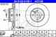 Тормозной диск ATE 422158 / 24.0122-0158.1 - изображение