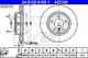 Тормозной диск ATE 422160 / 24.0122-0160.1 - изображение