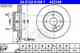 Тормозной диск ATE 422166 / 24.0122-0166.1 - изображение