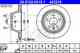 Тормозной диск ATE 422215 / 24.0122-0215.1 - изображение