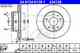 Тормозной диск ATE 424138 / 24.0124-0138.1 - изображение