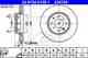 Тормозной диск ATE 424159 / 24.0124-0159.1 - изображение