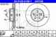 Тормозной диск ATE 425156 / 24.0125-0156.1 - изображение