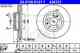 Тормозной диск ATE 426121 / 24.0126-0121.1 - изображение