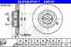 Тормозной диск ATE 426141 / 24.0126-0141.1 - изображение