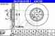 Тормозной диск ATE 426159 / 24.0126-0159.1 - изображение