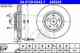 Тормозной диск ATE 428242 / 24.0128-0242.1 - изображение