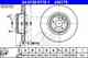 Тормозной диск ATE 430176 / 24.0130-0176.1 - изображение