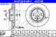 Тормозной диск ATE 432158 / 24.0132-0158.1 - изображение