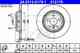 Тормозной диск ATE 512178 / 24.0312-0178.1 - изображение