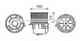 Электродвигатель вентиляции салона AVA QUALITY COOLING FD8572 - изображение