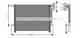Конденсатор кондиционера AVA QUALITY COOLING BW5203 - изображение