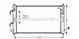 Радиатор охлаждения двигателя AVA QUALITY COOLING MT2240 - изображение