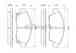 Колодки тормозные дисковые для HONDA CIVIC(EG, EH, EJ, EK, EM1, EM2, ES, FA, FD, MA, MB), CRX(EG, EH) BOSCH 0 986 461 759 - изображение