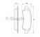 Колодки тормозные дисковые для CITROEN JUMPER / FIAT DUCATO(250,290) / PEUGEOT BOXER BOSCH 0 986 494 110 - изображение