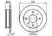 Тормозной диск BOSCH 0 986 478 727 - изображение