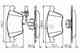 Изображение товара "Колодки тормозные дисковые для AUDI A4(8EC,8ED,8H7,8HE,B6,B7), A6(4F2,4F5,4FH,C6) BOSCH 0 986 495 272"