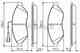 Колодки тормозные дисковые для CITROEN JUMPER / FIAT DUCATO(250,290) / PEUGEOT BOXER BOSCH 0 986 495 293 - изображение