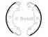 Комплект тормозных колодок для RENAULT MEGANE(BA0/1#, DA0/1#, EA0/1#, KA0/1#, LA0/1#) BOSCH 0 986 487 550 - изображение