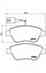 Колодки тормозные дисковые для CITROEN NEMO(AA#) / FIAT FIORINO(225), QUBO(225) / PEUGEOT BIPPER(AA#) BREMBO P 23 140 Колодки тормозные дисковые для CITROEN NEMO(AA#) / FIAT FIORINO(225), QUBO(225) / PEUGEOT BIPPER(AA#) BREMBO P 23 140 - изображение