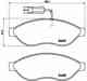 Колодки тормозные дисковые для CITROEN JUMPER / FIAT DUCATO(250,290) / PEUGEOT BOXER BREMBO P 23 143 - изображение