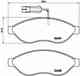 Колодки тормозные дисковые для CITROEN JUMPER / FIAT DUCATO(250,290) / PEUGEOT BOXER BREMBO P 23 144 - изображение