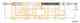 Трос стояночной тормозной системы COFLE 92.10.4739 / 10.4739 - изображение