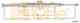Трос стояночной тормозной системы COFLE 92.10.6023 / 10.6023 - изображение