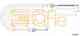Трос стояночной тормозной системы COFLE 92.10.6892 / 10.6892 - изображение