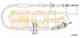 Трос стояночной тормозной системы COFLE 92.10.8185 / 10.8185 - изображение