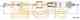 Трос управления сцеплением COFLE 92.11.2154 / 11.2154 - изображение