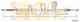 Трос стояночной тормозной системы COFLE 92.17.0330 / 17.0330 - изображение