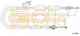 Трос стояночной тормозной системы COFLE 92.17.0685 / 17.0685 - изображение