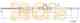 Трос стояночной тормозной системы COFLE 92.17.2297 / 17.2297 - изображение