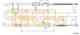 Изображение товара "Трос стояночной тормозной системы COFLE 92.17.2510 / 17.2510"