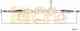 Трос стояночной тормозной системы COFLE 92.251.31 / 251.31 - изображение