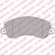 Колодки тормозные дисковые для FORD TRANSIT / VW AMAROK(2H#,S1B) DELPHI LP1954 / 24484 - изображение