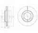 Диск тормозной DELPHI BG4209 Диск тормозной DELPHI BG4209 - изображение