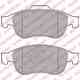 Колодки тормозные дисковые для FIAT 500X / JEEP RENEGADE / OPEL ASTRA / RENAULT CAPTUR, FLUENCE, GRAND, MEGANE, SCENIC DELPHI LP2152 - изображение